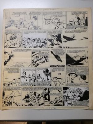 Gaston Niezab - 11 Original page - Criquet, gamin de Paris (1940’s) | Catawiki