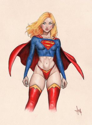 Daniel Cayuela - 1 Original drawing - Supergirl - Supergirl - 2025 | Catawiki