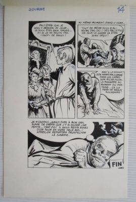 René Follet - 1 Original page - Ivan Zoerin, / Ivan Zourine - Sa première fugue / Leve de Vrijheid (p.14) - 1974 | Catawiki