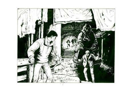 Coria Felicimo ?Bob... | CORIA Felicimo ?Bob Morane Ensemble de trois illustrations... | Vermot et Associés