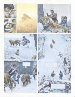 VINK "Le Moine fou, Hepao" Planche en couleurs directes, planche n° de | Aponem