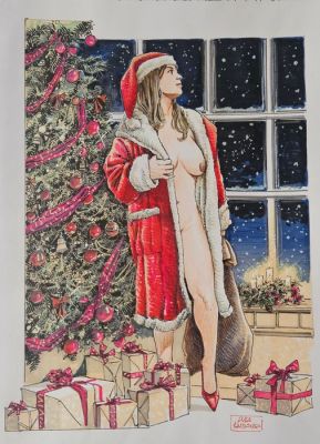 Luca Raimondo - 1 Original drawing - Santa Claus - 2025 | Catawiki
