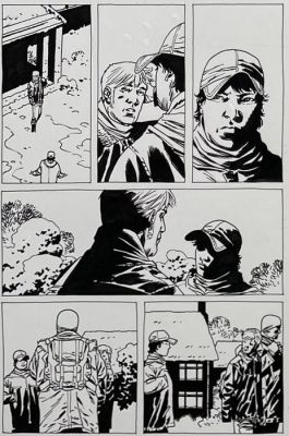 Charlie Adlard - 1 Original page - Walking Dead - 2011 | Catawiki