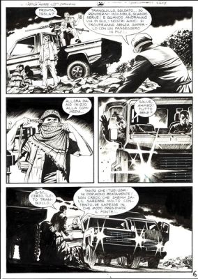 Dotti, Maurizio - 3 Original page - Dampyr #124 - "Nel covo del Maestro" - 2010 | Catawiki