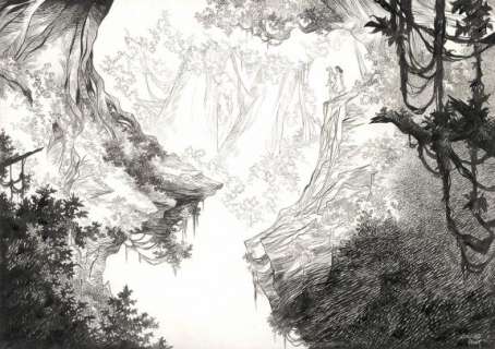 Olivier Pont | Illustration originale inédite - Un putain de salopard | Daniel Maghen