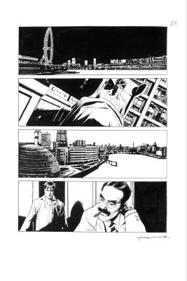 Corrado Roi – Tavola Originale “Dylan Dog”, Pagina 21 | Love Original Art
