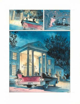 Christophe Dubois | Planche originale n°92 - Rockabilly | Daniel Maghen