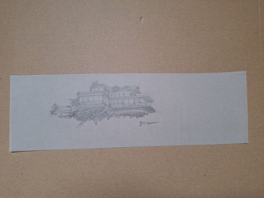 Bilal, Enki - 1 Original preliminary drawing - Graphite in progress - 2016 | Catawiki