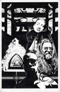 Tim Bradstreet | Blade Cover (Marvel Max) Issue 03 Page Cover | Splash Page