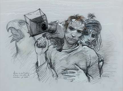 Enki Bilal | BLEU SANG KALK | Artcurial