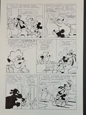 De Vita, Massimo - 1 Original page - Topolino e i Sogni Rubati - 1968 | Catawiki