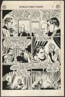 Swan, Curt - WORLD’S FINEST COMICS (1941-86) #73 Interior Page | ComicConnect