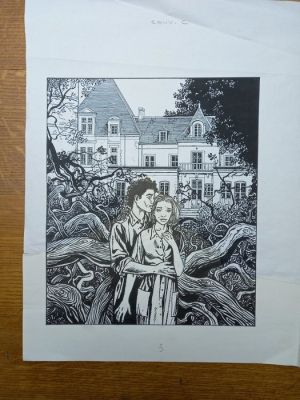 Makyo, Pierre - 1 Original drawing - L’histoire de chaque jour - Illustration promo de l’album - 2004 | Catawiki