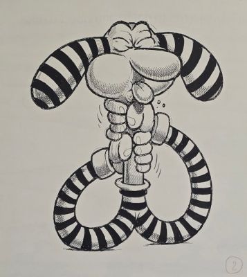 Jacovitti, Benito - 1 Original drawing - Illustrazione originale