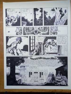 Makyo, Pierre - 1 Original page - Grimion gant de cuir T1, planche 25 - 1984 | Catawiki