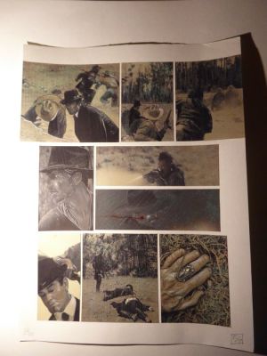 Le Hénanff, Fabrice - 1 Original colour page - Lawmen T2, planche 54 - 2025 | Catawiki