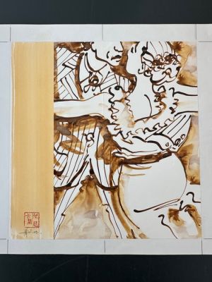 Cassini, Jean-Claude - 1 Original colour drawing - Tango - 2003 | Catawiki