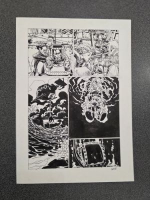 Gess (Girard, Stéphane) - 1 Original page - L’Oeil de la nuit T2 - Les Grandes profondeurs - 2015 | Catawiki