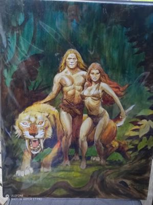 Don MARQUEZ - 1 Acrylic - KA-ZAR SHANNA ET ZABU - 2013 | Catawiki