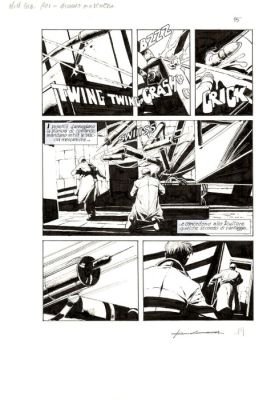 Roi, Corrado - 1 Original page - Nathan Never Gigante #17 - "I giorni della maschera" - 2014 | Catawiki