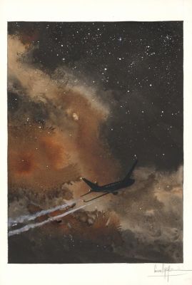 Emmanuel Lepage | Planche originale - Au pied des étoiles | Daniel Maghen