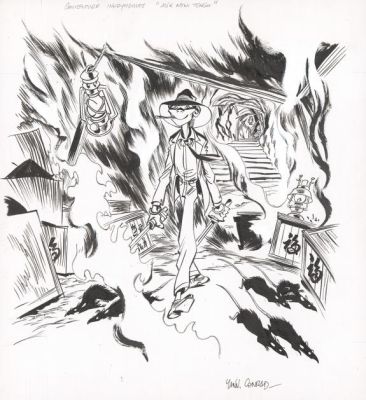 Didier Conrad | Couverture originale - Alix-Noni-Tengu - Les Innommables | Daniel Maghen