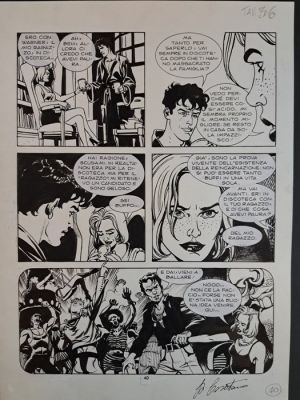 Casertano, Giampiero - 1 Original page - Dylan Dog - La Metà Oscura | Catawiki