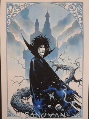 Comolo, Giorgio - 1 Original colour drawing - Sandman | Catawiki