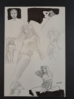 Horacio, Altuna - 1 Original drawing - Studi per personaggi | Catawiki