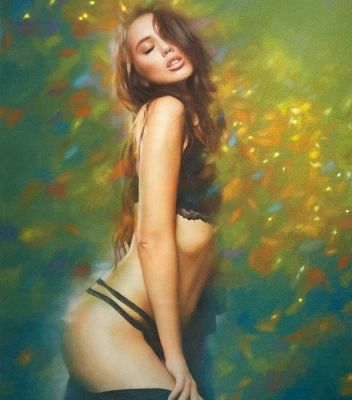 Jean-Michel Calas - 1 Original drawing - Pin Up - 2017 | Catawiki