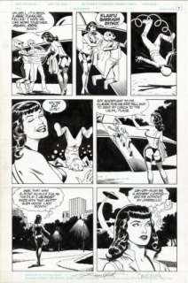 Heath, Russ and Stevens, Dave - BETTIE PAGE COMICS Interior Page | ComicConnect