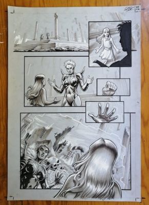 Atilio Rojo Original page - IX Generation - #5 - signed - 2015 | Catawiki