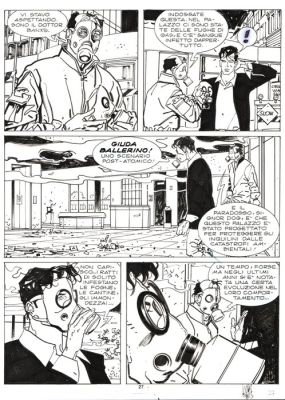 Siniscalchi, Luigi - 1 Original page - Dylan Dog #105 - "L‘orrenda invasione" - 1995