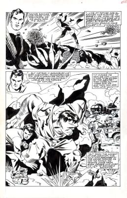 Rude, Steve - Hulk vs Superman - Kirby Origin Scenes! | Comic Book Art Gallery