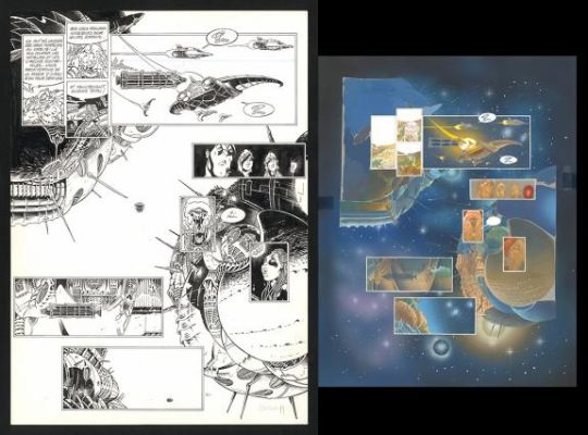 Crisse | Planche originale n°41 accompagnée de sa mise en couleur - Kookaburra | Daniel Maghen