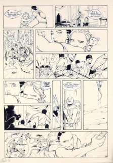 Valente, Tony - LES 4 PRINCES DE GANAHAN Ensemble de deux planches originales