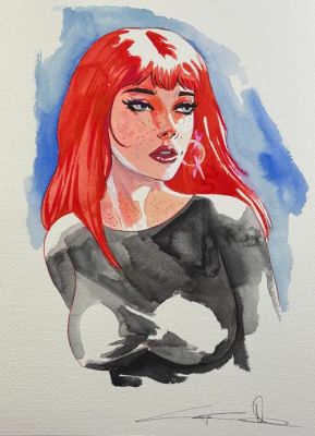 Candita, Giuseppe - 1 Original drawing - G.Candita - Mary jane - 2026 | Catawiki