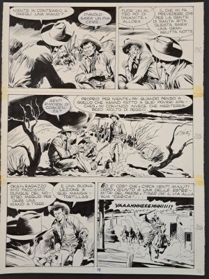 Ticci, Giovanni; Bonelli, G. L. - 1 Original page - Tex: Segnale di fumo | Catawiki