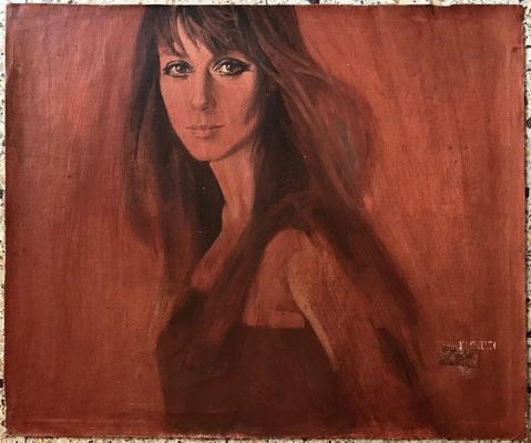 Sundquist Thord - 1 Original colour drawing - Romántica - 1968 | Catawiki
