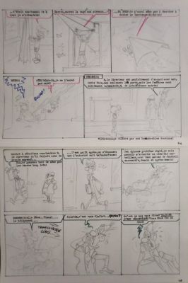 Jacques Devos - 1 Original page - Genial Olivier | Catawiki