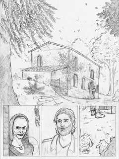 The Theatre Bizarre matita page 6 | Avalon Comic Art
