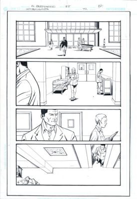 Al Barrionuevo & Bit - 1 Original page - Gotham Knights