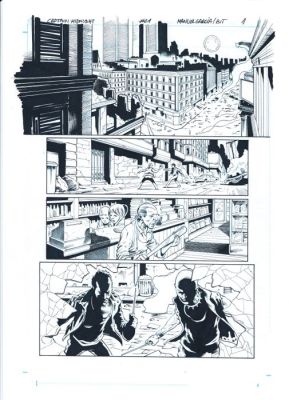 Manuel García & Bit - 1 Original page - Captain Midnight - #21 Page 1 | Catawiki