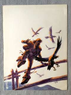 Derib | Original title page Buddy Longway 10  - De witte demon  - (1980) | Catawiki