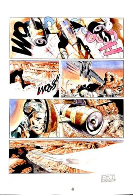 Evangelisti, Patrizio - 1 Original colour page - Termite Bianca | Catawiki
