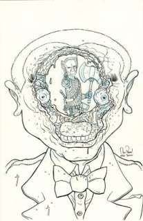 Pitarra, Nick - MANHATTAN PROJECTS - EINSTEIN KILLS OPPENHEIMER Illustration