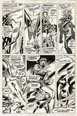 Cockrum, Dave - X-MEN (1963-2011) #98 Interior Page | ComicConnect