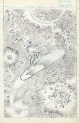 Buscema, John - SILVER SURFER Preliminary Art | ComicConnect