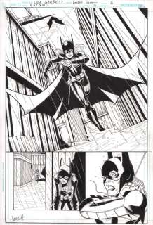 Lee Garbett, Walden Wong - Batgirl #11 P.6 - Batgirl (Stephanie Brown) Splash - Signed - 2010
