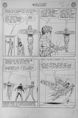 The Flash - 141 pg14 - Carmine Infantino - 1963- 55x36 cm | Love Original Art